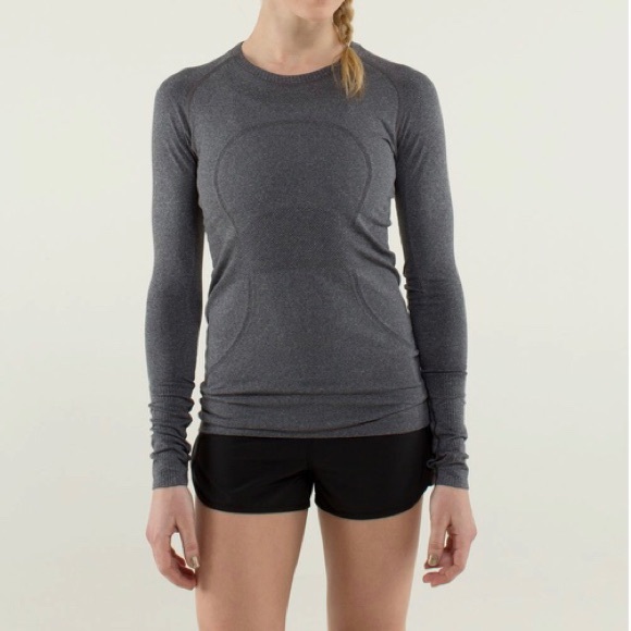 lululemon athletica Tops - Lululemon Run: Swiftly Tech Long Sleeve Black - 6